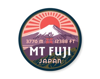 Mt Fuji Decal Sticker