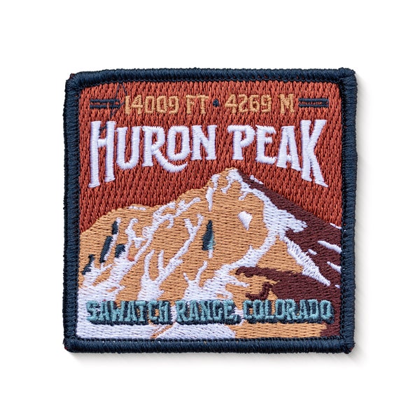 Huron Peak Colorado 14er Patch