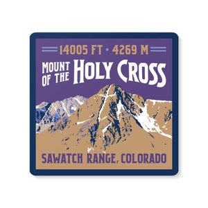 Mount of the Holy Cross Decal Sticker