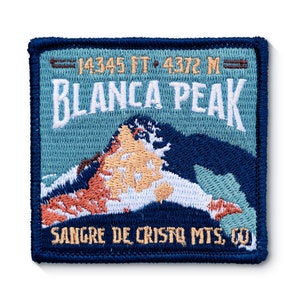 Blanca Peak Colorado 14er Patch