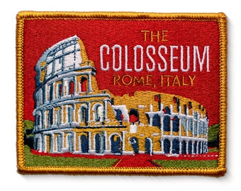 The Colosseum Rome Italy Patch