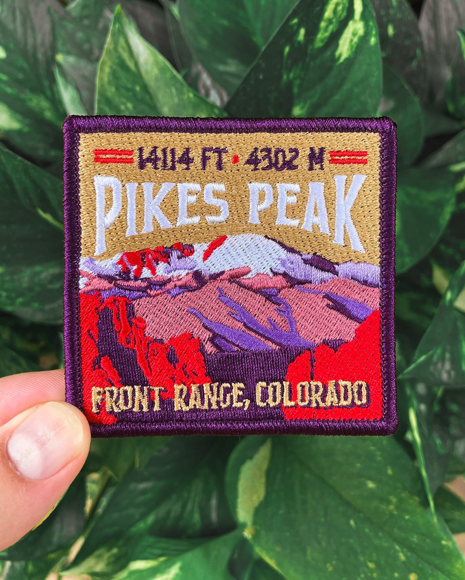 Pikes Peak Colorado 14er Patch - Etsy Canada