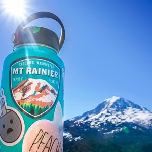 Mt. Rainier Decal Sticker image 2