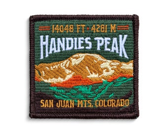 Handies Peak Colorado 14er Patch