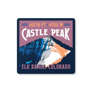 Castle Peak Decal Sticker