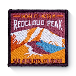 Redcloud Peak Colorado 14er Patch