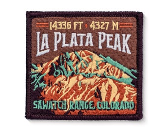 La Plata Peak Colorado 14er Patch