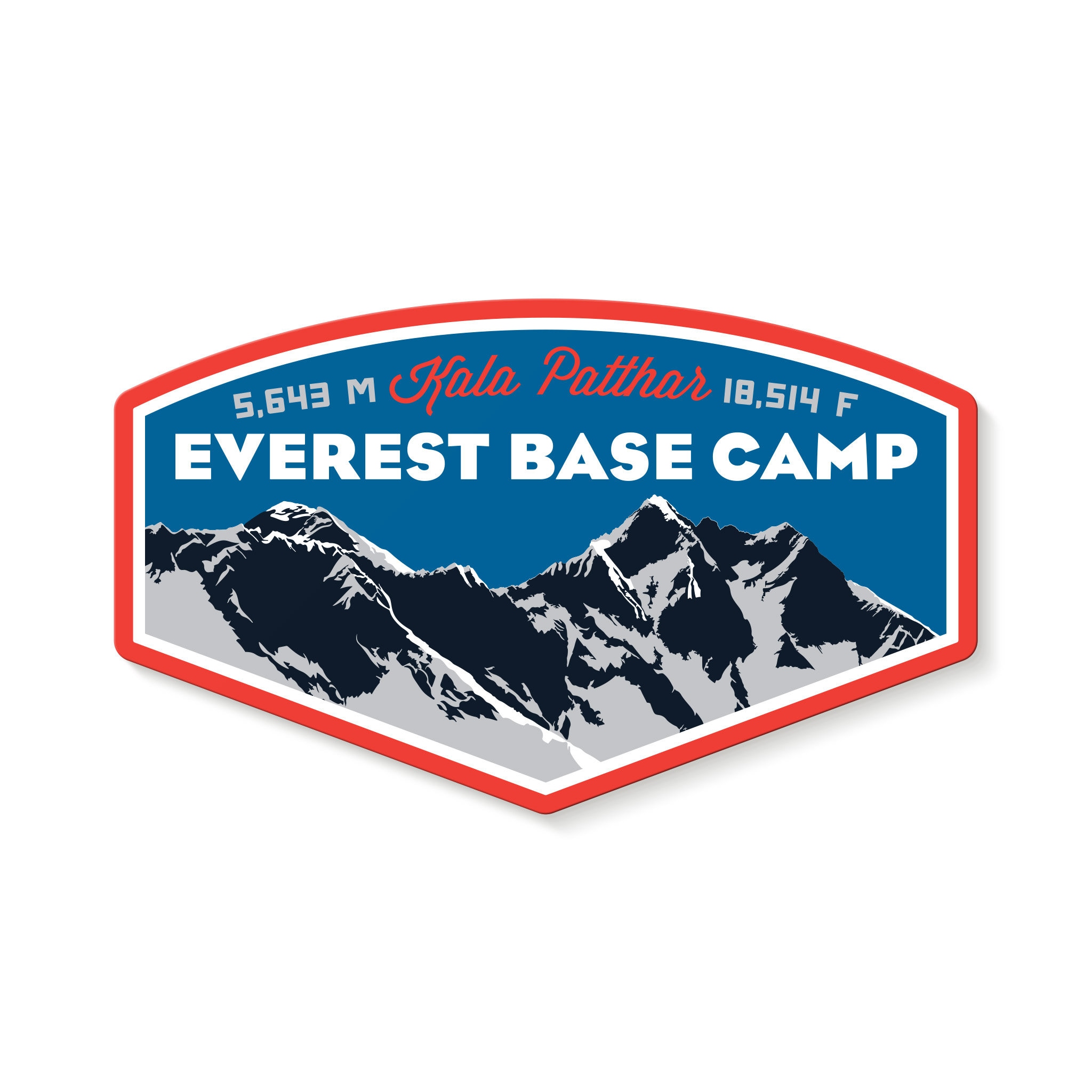 Everest Base Camp Decal Sticker