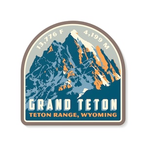 Grand Teton Decal Sticker