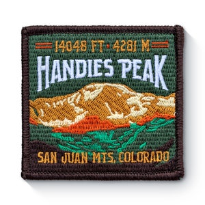 Handies Peak Colorado 14er Patch