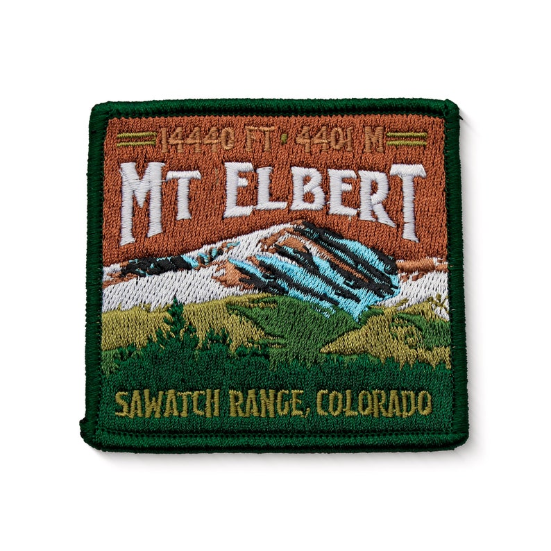 Collection patch. Патч горы. Значок Colorado. Картинка для патча горы рыбалка. Elbert.