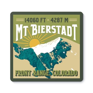 Mt Bierstadt Colorado 14er Sticker