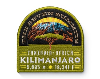 Kilimanjaro Seven Summits Patch