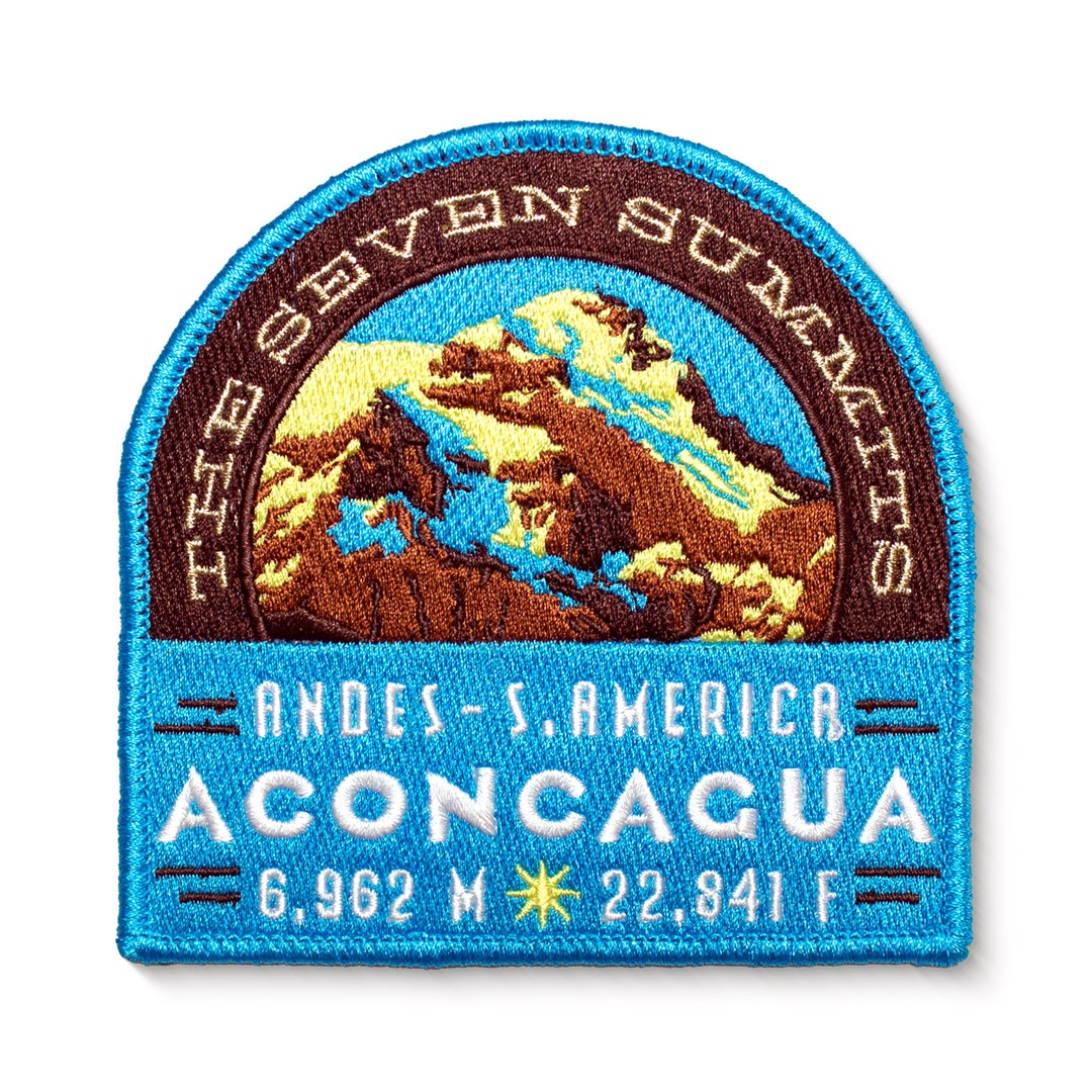 Mt. Aconcagua Seven Summits Series Patch Etsy