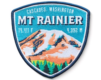 Mt Rainier Cascades Patch