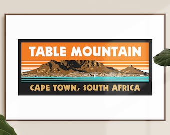 Table Mountain Print