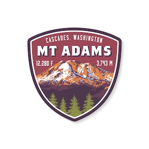 Adesivo Cascate del Monte Adams