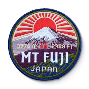 Parche del monte Fuji en Japón