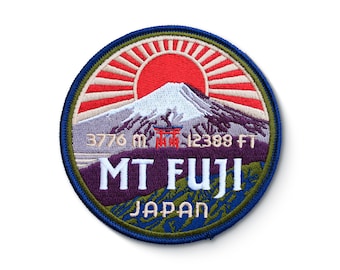 Mt Fuji Japan Patch