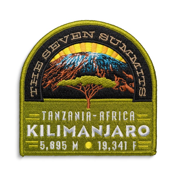 Kilimanjaro Seven Summits Patch