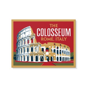 The Colosseum Rome Italy Sticker