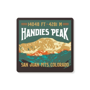 Handies Peak Decal Sticker