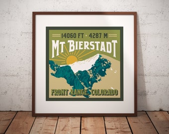 Colorado Infographic 10x15 Rustic Home Decor, Ready to Hang Art The Fourteeners Birch Wood Wall Sign Mount Bierstadt Colorado Infographic 10x15 Rustic Home Decor, Ready to Hang Art The Fourteeners Birch Wood Wall Sign Mount Bierstadt