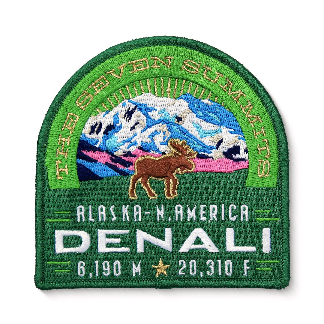 Denali Seven Summits Patch Etsy