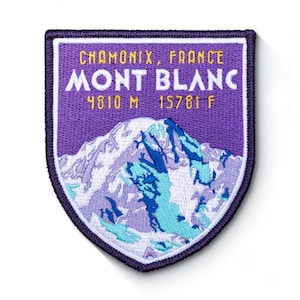 Mont Blanc Aufnäher