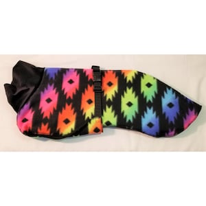 FC3278 Neon Ombre Southwest Whippet Coat in Medium or Large