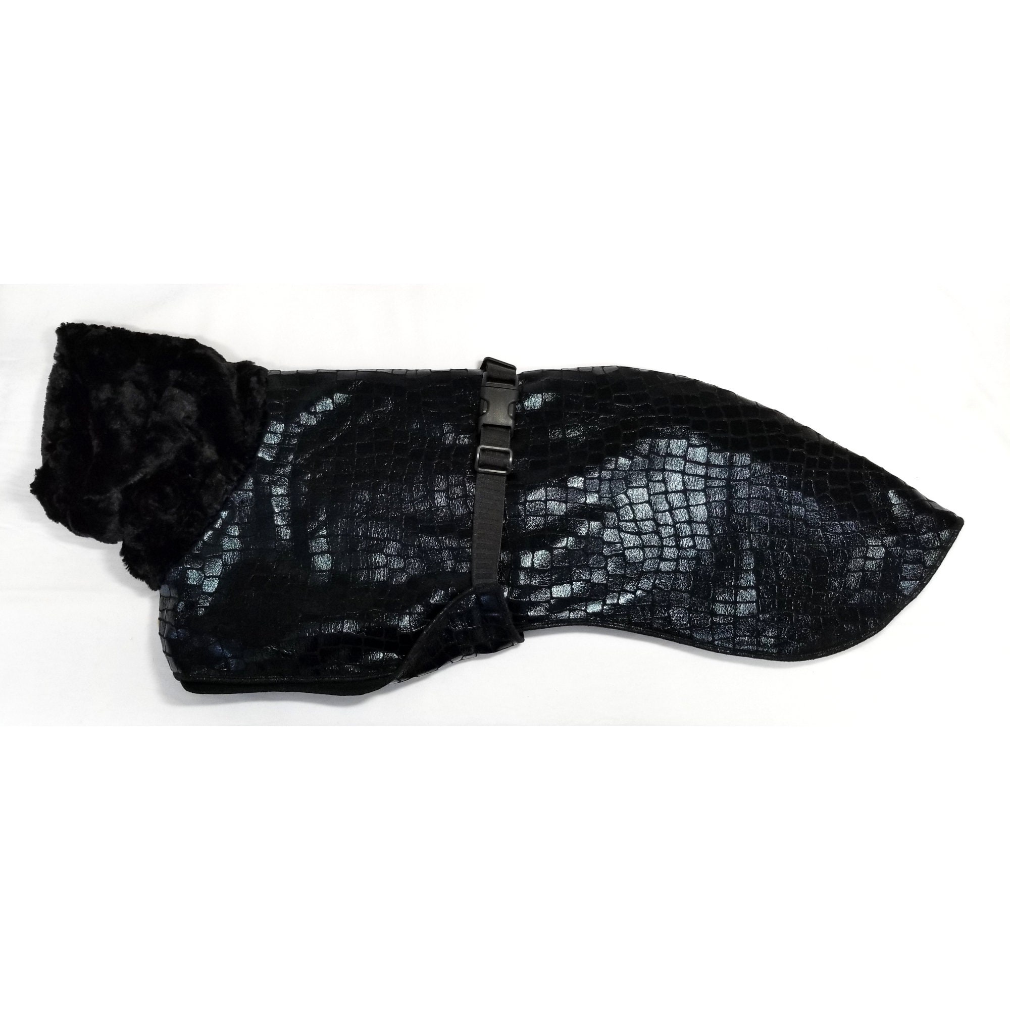C3105 Whippet Coat in Medium or Large - Solid Black  display picture 1