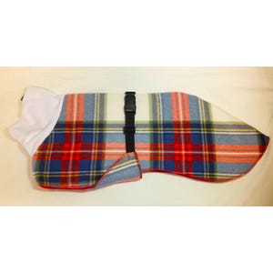 FC3306 Whippet Coat in Medium or Large - Eddie Bauer Red and Blue Plaid
