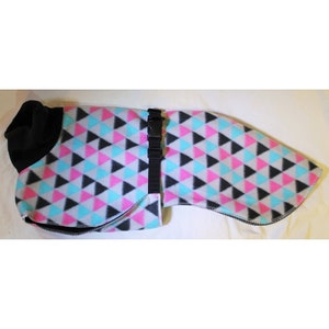 FC3254 Whippet Coat in Medium or Large -  Triangles