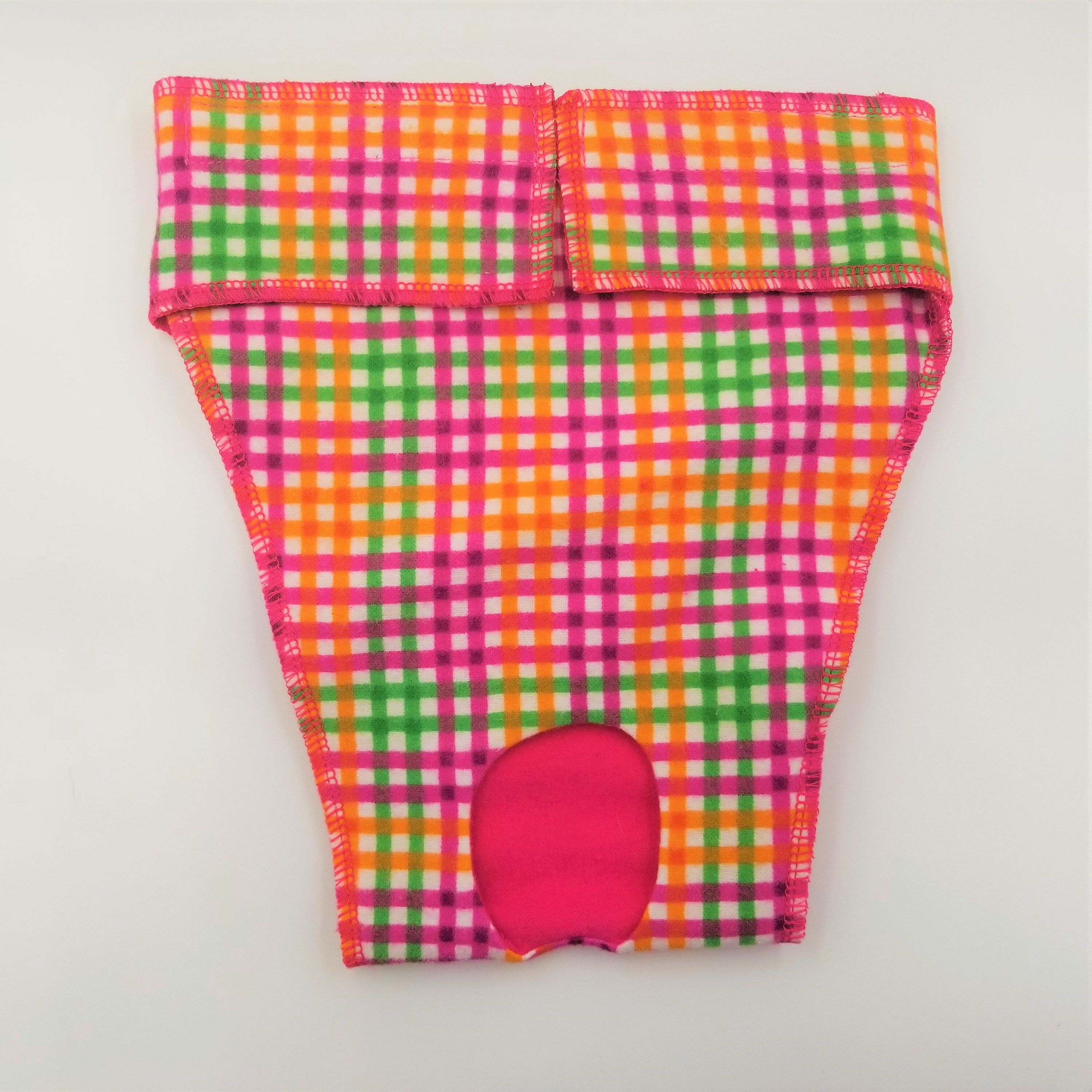 Ep6095 Whippet Or Medium Dog Panties With Bright Gingham Etsy