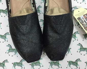black sparkly shoes for weddings