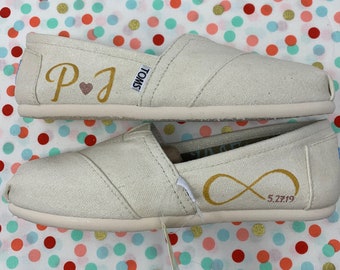 Wedding toms etsy Clearance