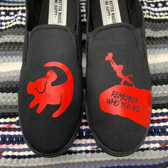 lion king shoes vans