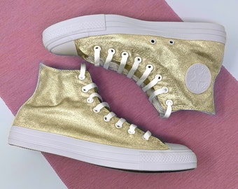 gold converse