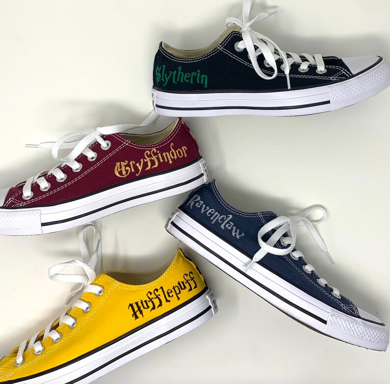 Harry Potter Converse. PICK YOUR COLORS Harry Potter Wedding. image 2