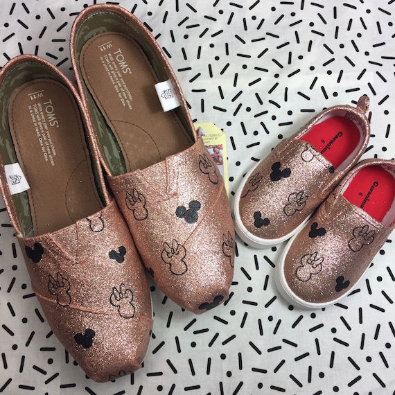 rose gold toms shoes