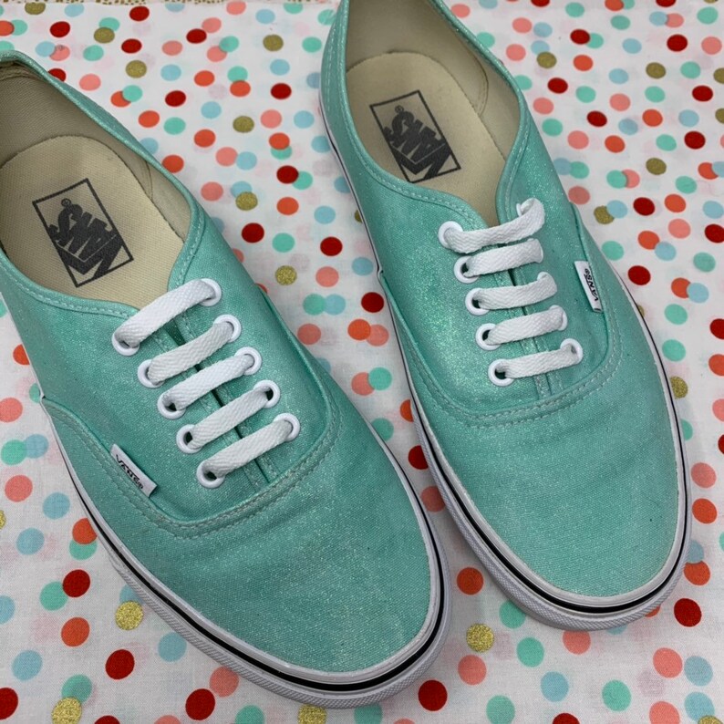 mint vans shoes