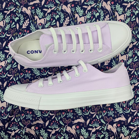 lavender converse shoes