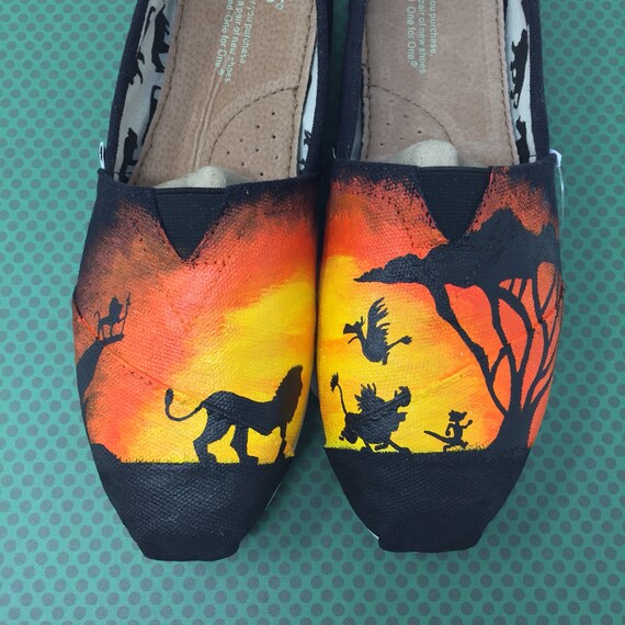 Konig Der Lowen Toms Konig Der Lowen Schuhe Hakuna Matata Etsy