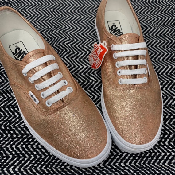 vans rose gold