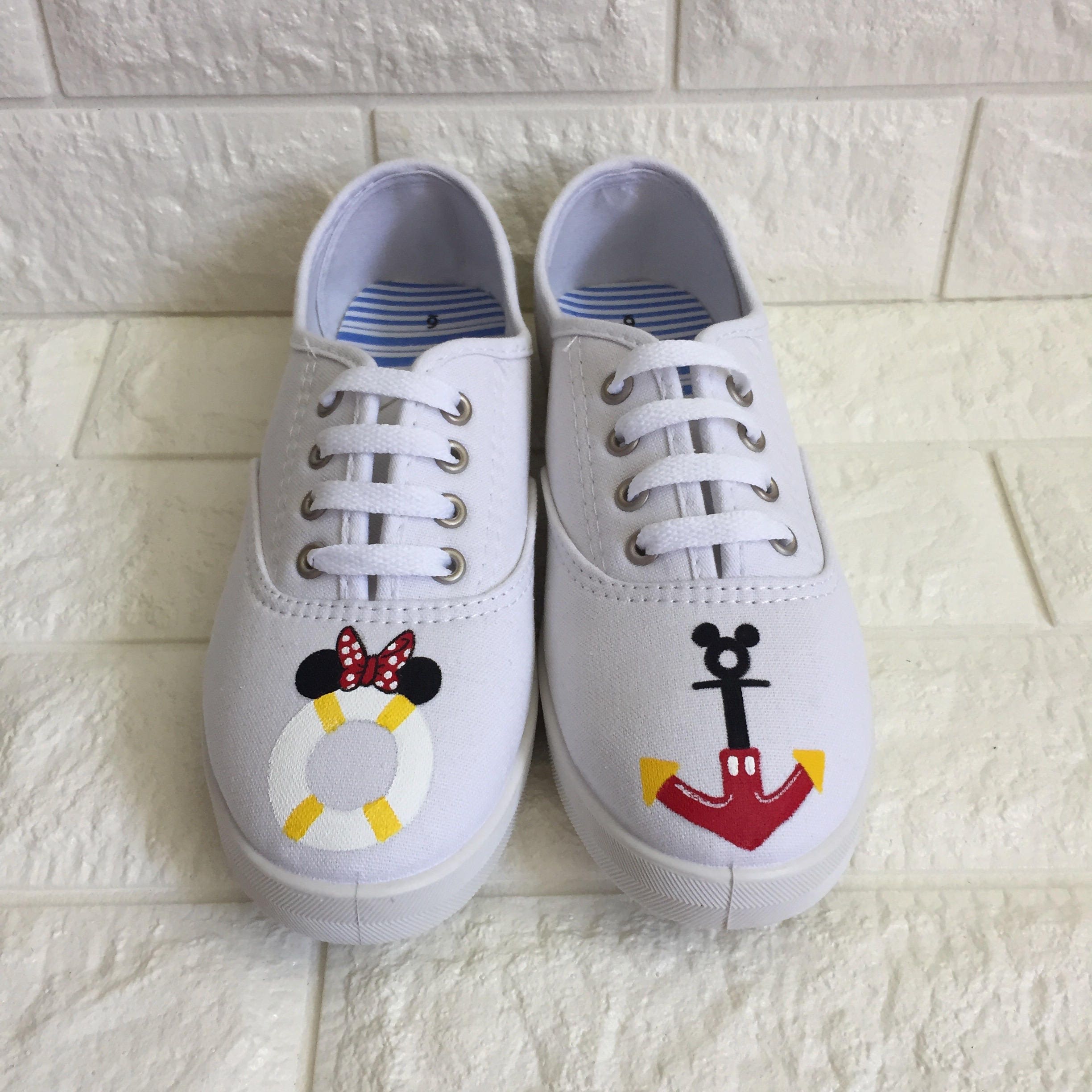 Cute Disney Cruise Shoes Mickey Mouse Clubhouse Cruiseship | Etsy