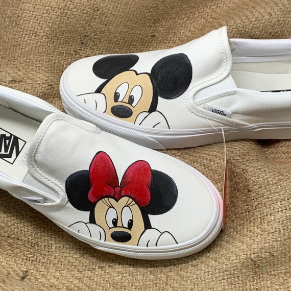 Minnie Mouse Disney Shoes MICKEY mouse shoes Disney World | Etsy