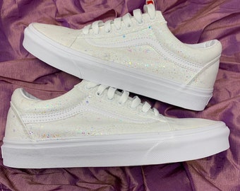 Glitter Vans | Etsy