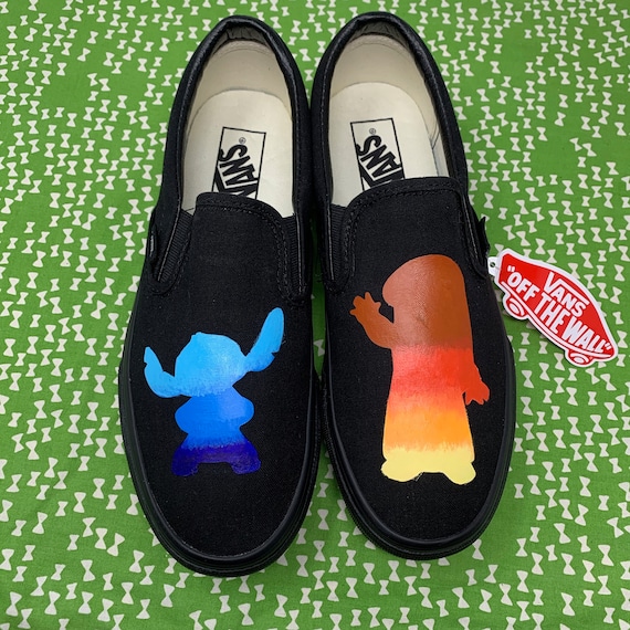 lilo and stitch vans slip ons