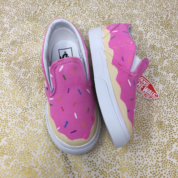 Pink/Coral Donut Shoes doughnut shoes 