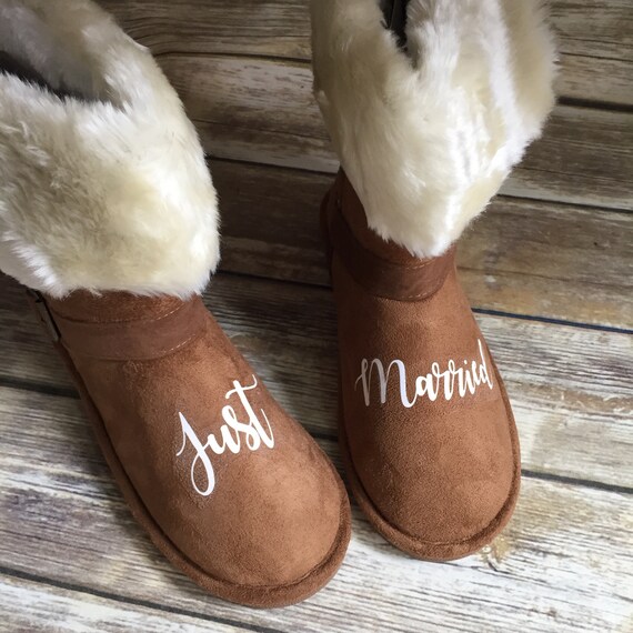 just married uggs